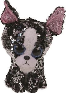 Meteor Meteor Maskotka TY Boos Flippables 24 cm Portia, cekinowy terrier 1