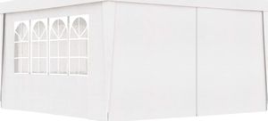 vidaXL Namiot imprezowy ze ściankami, 4x4 m, biały, 90 g/m 1