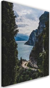 Feeby Obraz na płótnie - Canvas, Jezioro w górach 40x60 1