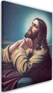 Feeby Obraz na płótnie Canvas, Jezus modlący się 40x60 1