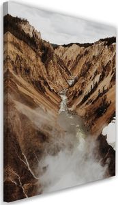 Feeby Obraz na płótnie - Canvas, Rzeka w górach 40x60 1
