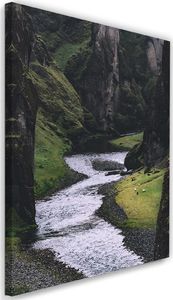 Feeby Obraz na płótnie - Canvas, Potok w górach 40x60 1