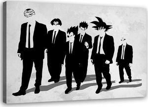 Feeby Obraz na płótnie Canvas, Abstrakcja Dragon Ball manga 90x60 1