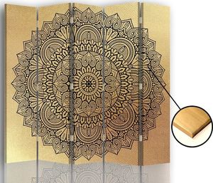 Feeby Parawan pokojowy złoty, Mandala 1 180x175 1