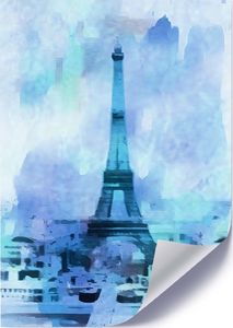 Feeby Plakat, Architektura Paryża 50x70 1