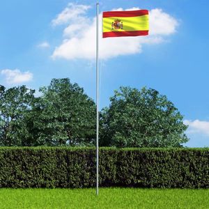 vidaXL Flaga Hiszpanii, 90x150 cm 1