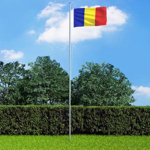 vidaXL Flaga Rumunii, 90x150 cm 1