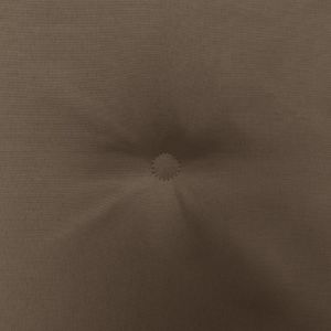 vidaXL Poduszki na krzesła ogrodowe, 4 szt., taupe, 40 x 40 x 3 cm 2
