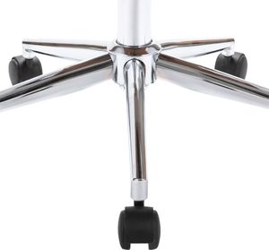 vidaXL Obrotowe krzesło stołowe, czarne, gięte drewno i sztuczna skóra 7