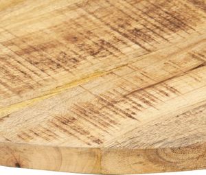 vidaXL Blat stołu, lite drewno mango, okrągły, 25-27 mm, 60 cm 2