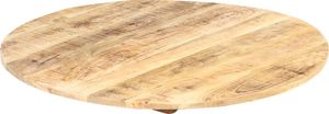 vidaXL Blat stołu, lite drewno mango, okrągły, 15-16 mm, 50 cm 6