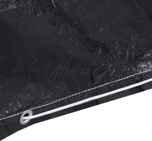 vidaXL Pokrowiec na meble ogrodowe, 6 oczek, 170 x 90 x 60 cm 4