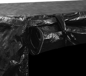 vidaXL Pokrowiec na huśtawkę ogrodową, 6 oczek, 185x117x170 cm 8