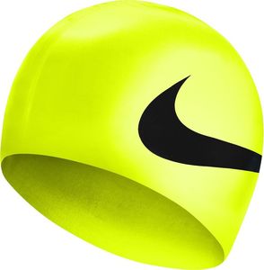 Nike Czepek pływacki Nike Os Big Swoosh żółty NESS8163-737 1