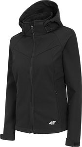 4f Kurtka damska softshell 4F głęboka czerń H4L20 SFD002 20S 1