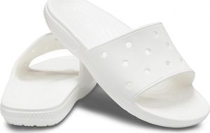 Crocs Crocs klapki damskie Classic Slide białe 206121 100 1