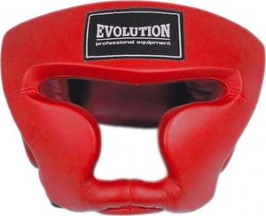 Evolution Kask bokserski Evolution treningowy czerwony OG-230 1