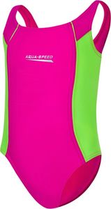 Aqua-Speed Kostium kąpielowy dla dzieci Aqua Speed Luna różowo-limonkowy kol.83 1