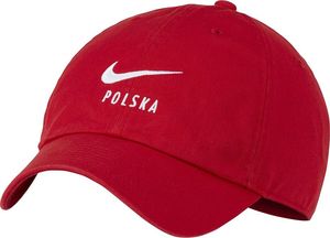 Nike Czapka z daszkiem Nike Polska H86 Swoosh czerwona CU7540 611 1