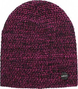 Outhorn Czapka damska Outhorn ciemny róż melanż HOZ19 CAD606 53M 1
