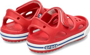 Crocs Crocs Crocband II - Sandały Dziecięce - 14854-6OE PEPPER/BLUE JEAN 20/21 2