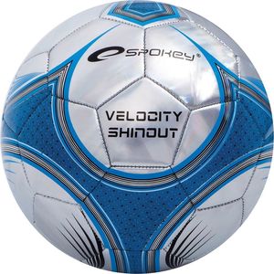 Spokey Piłka nożna Spokey Velocity Shinout srebrna 835921 1