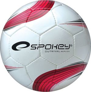 Spokey Piłka Nożna Spokey Outrival Replica biało-czerwona 833968 1