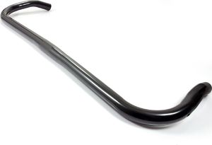 Kierownica MTB stalowa rogi 580mm czarna Uniwersalny 2