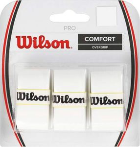 Wilson Owijka Wilson Pro Comfort Overgrip biała 3szt WRZ4014WH 1