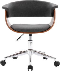 Krzesło biurowe vidaXL Szare 4