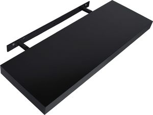 vidaXL VidaXL Wiszące półki ścienne, 2 szt., czarne, 60 x 20 x 3,8 cm 4