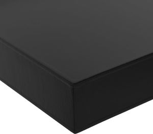 vidaXL VidaXL Wiszące półki ścienne, 2 szt., czarne, 60 x 20 x 3,8 cm 5