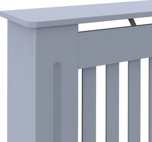 vidaXL VidaXL Osłona na kaloryfer, antracytowa, 172x19x81 cm, MDF 6