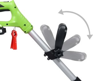 vidaXL Bezprzewodowa podkaszarka, akumulator 20 V, 1500 mAh, Li-Ion 4