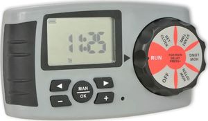 vidaXL Automatyczny sterownik nawadniania, 4 stacje, 3V 3