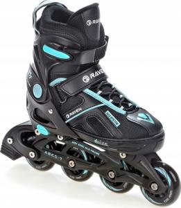 Rolki RAVEN Pulse rekreacyjne regulowane czarne r. 40-43 2