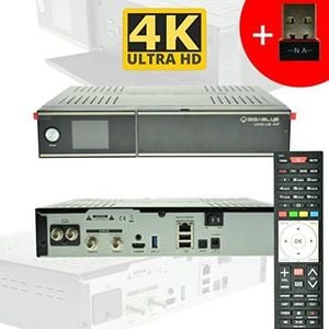 Tuner TV GigaBlue GigaBlue Ultra HD UE 4K 2xS2 FBC black 1