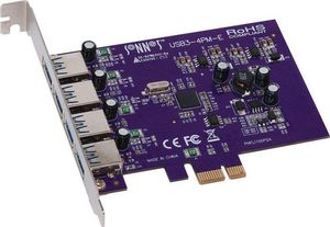 Kontroler Sonnet PCIe 2.0 x1 - 4x USB 3.0 (USB3-4PM-E) 1