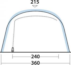 Namiot turystyczny Easy Camp Arena Air 600 12