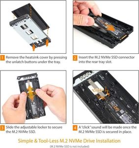 Kieszeń Icy Dock M.2 NVMe SSD - miniSAS ToughArmor (MB833M2K-B 6