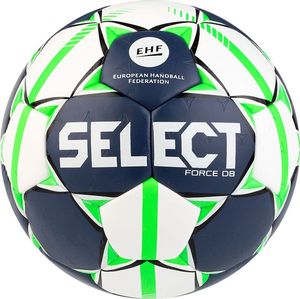 Select Piłka ręczna Select Force DB Senior 3 EHF 2019 biało-granatowo-zielona 16158 1