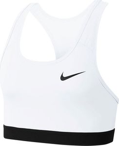 Nike Stanik Nike Swoosh Band Bra Non Pad biały BV3900 100 1