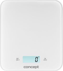 Waga kuchenna Concept VK5711 Waga kuchenna cyfrowa  15 kg WHITE (8595631003589) - 24292 3