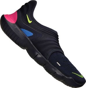 Nike Buty męskie Free Rn Flyknit 3.0 czarne r. 42.5 (AQ5707-400) 2