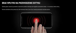 HS GLASS Szkło hartowane Home Screen Glass Huawei Mate 20 Full Cover Black 4