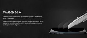 HS GLASS Szkło hartowane Home Screen Glass Huawei Mate 20 Full Cover Black 5