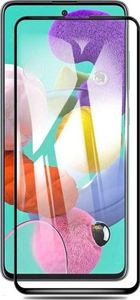 HS GLASS Szkło hartowane Home Screen Glass Samsung Galaxy A51 Full Cover Black 1