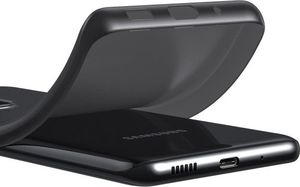 Baseus Półprzezroczyste, ultra cienkie etui Baseus Wing Case do Samsung Galaxy S20 (czarne) 5