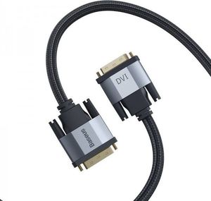 Kabel Baseus DVI-D - DVI-D 3m czarny (BSU1011GRY) 3