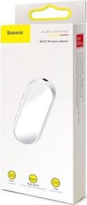 Baseus Adapter Bluetooth 5.0 Baseus BA02 AUX, mini jack 3,5mm (biały) 7